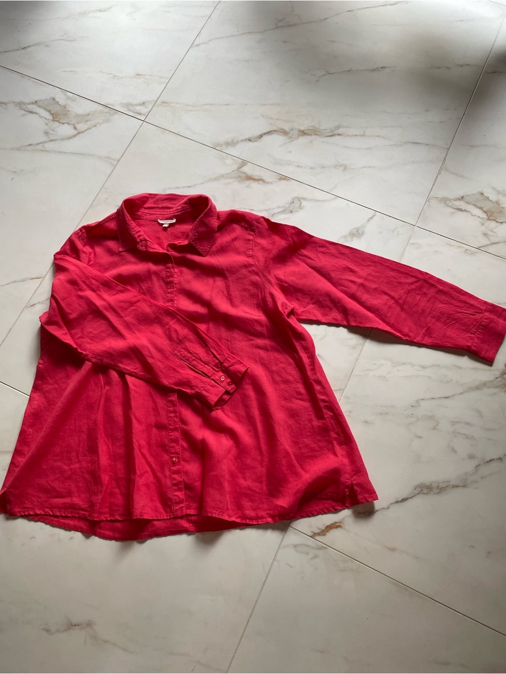 Eileen Fisher linen blouse